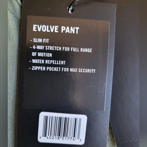 NWT FourLaps Athleisure Evolve Pants Thyme Green Women's size 8 S, size 14 Reg - Picture 10 of 11